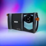 Estabilizador para celular E-Image Magic Q 30 lente moondog labs 1.33x ANAMORPHIC